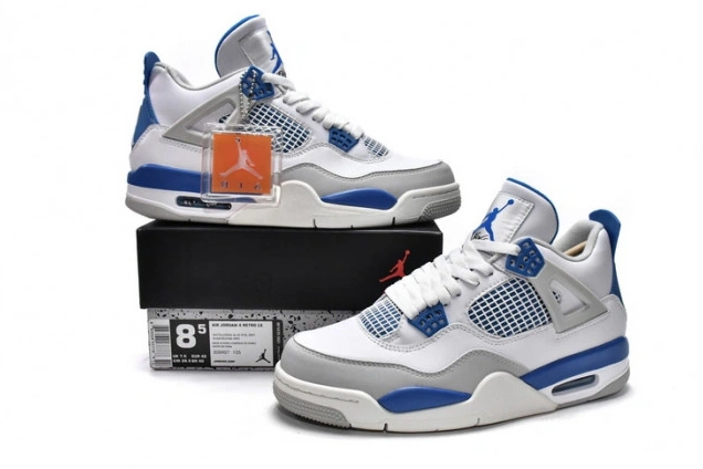 Reps TBK (2012) Retro Blue 4 Military Jordan Air 308497-105 0726